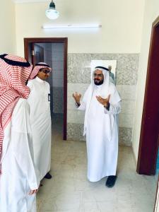 The Dean of Al-Qunfudhah University College Conducts an Inspection Visit to the New Building (B)